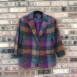 Plaid Cabi blazer